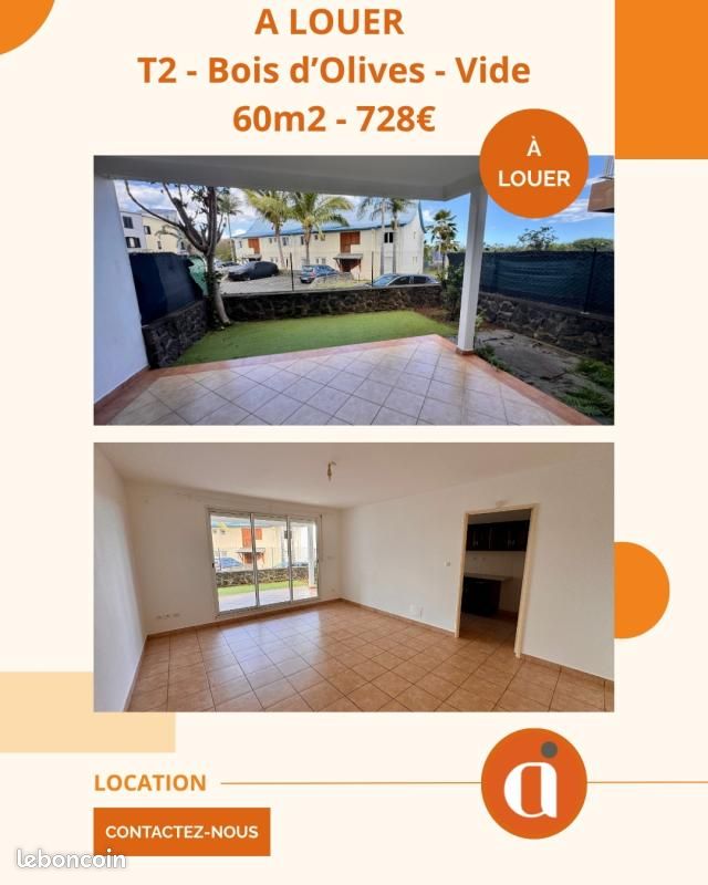 Appartement 2 pièces 48 m² · à Saint-Pierre · 48 m² · 699 €/mois