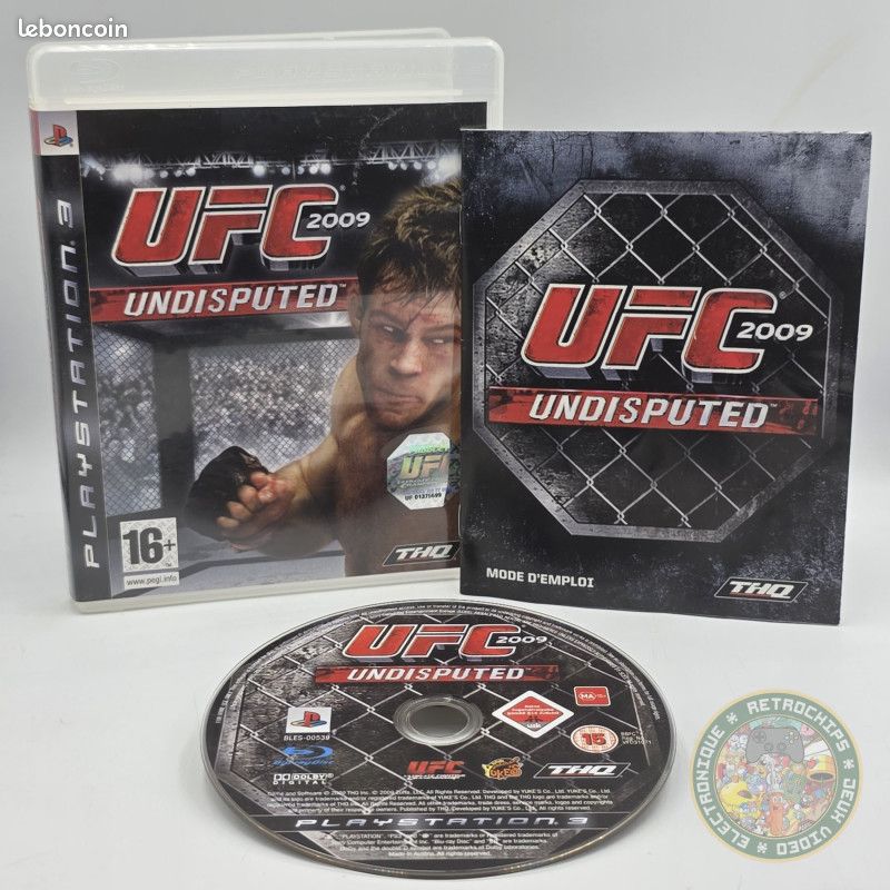 UFC Undisputed 2009 - PS3 - Jeu Occasion Pas Cher UFC Undisputed 2009 - PS3 - Jeu Occasion Pas Cher