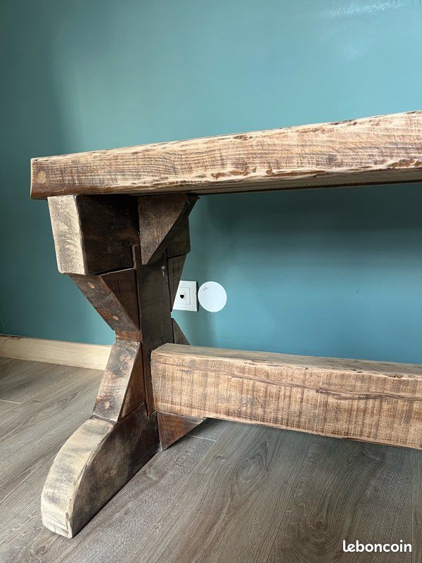 Banc en bois massif (image 4)