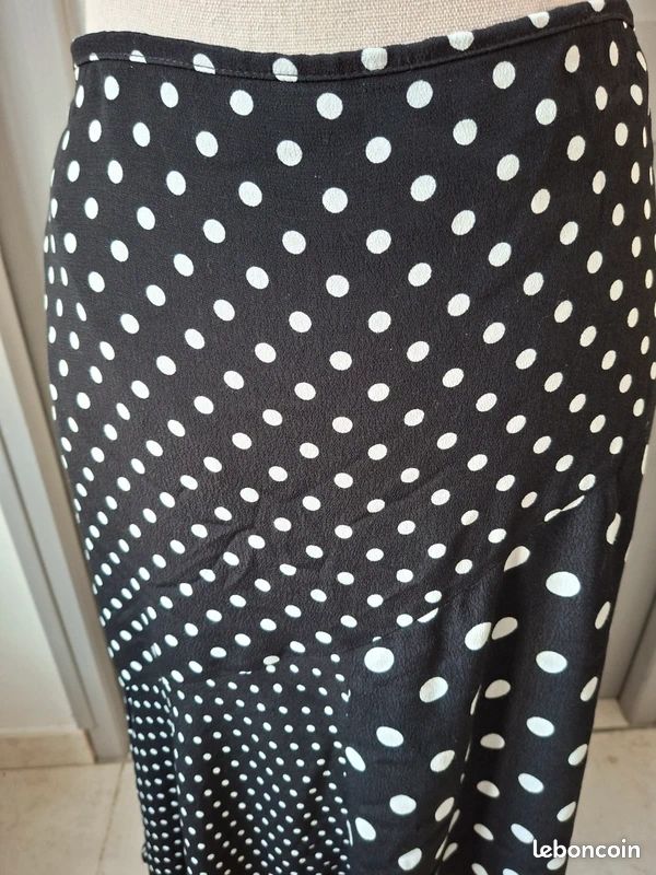 Jupe Camaïeu Taille 44 / XXL Blanc - Occasion Bon état - Très Bon état Général