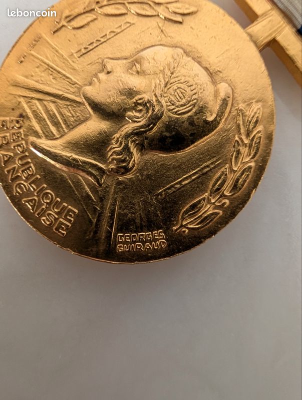 Médaille d'honneur des chemins de fer pour... - Lot 157 - Beaussant