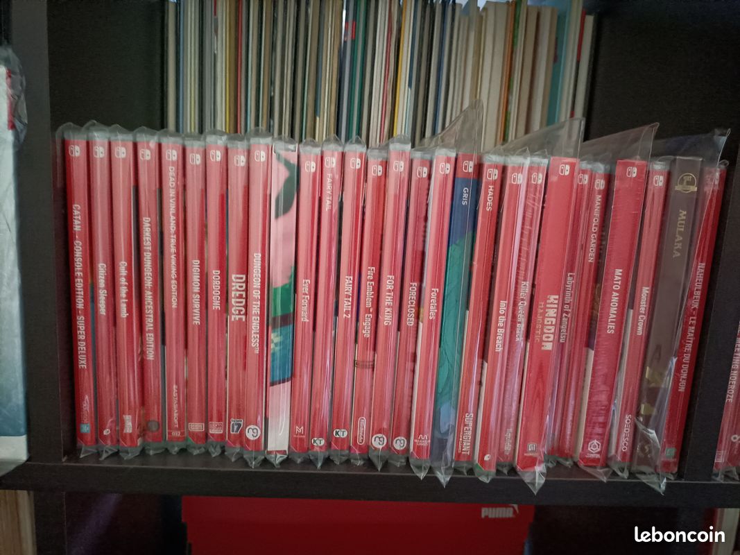 148 jeux switch, la plupart sous blister, neufs/new (image 7)