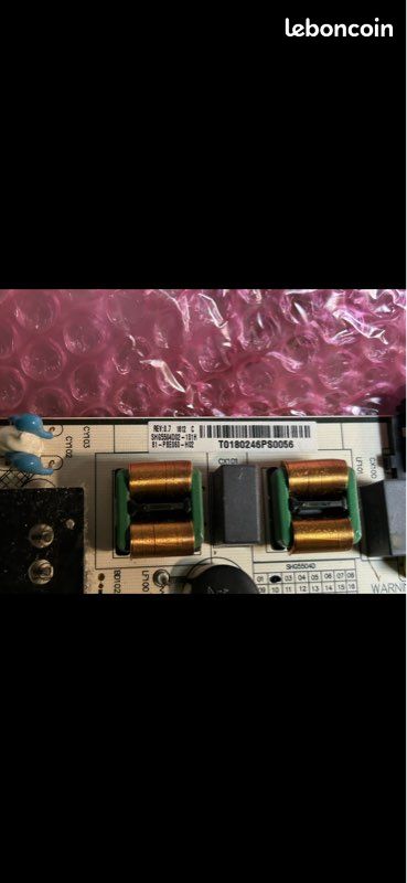 Carte Alimentation TV TCL MODEL: SHG5504D-T01H DLBB432 REV:0.7 20170607 (image 3)