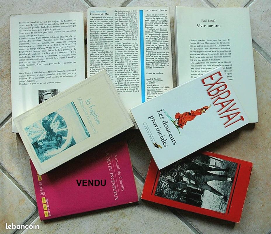 Lots 22 livres, Romans, Guides pratiques, Manuels Scolaires, Enfants (image 3)