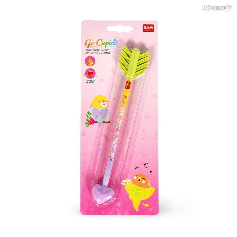 Supertool Lot De 2 Mini Gommes Rotatives En Forme De Rouge à Lèvres - Mignonnes Et Efficaces Pour Enfants