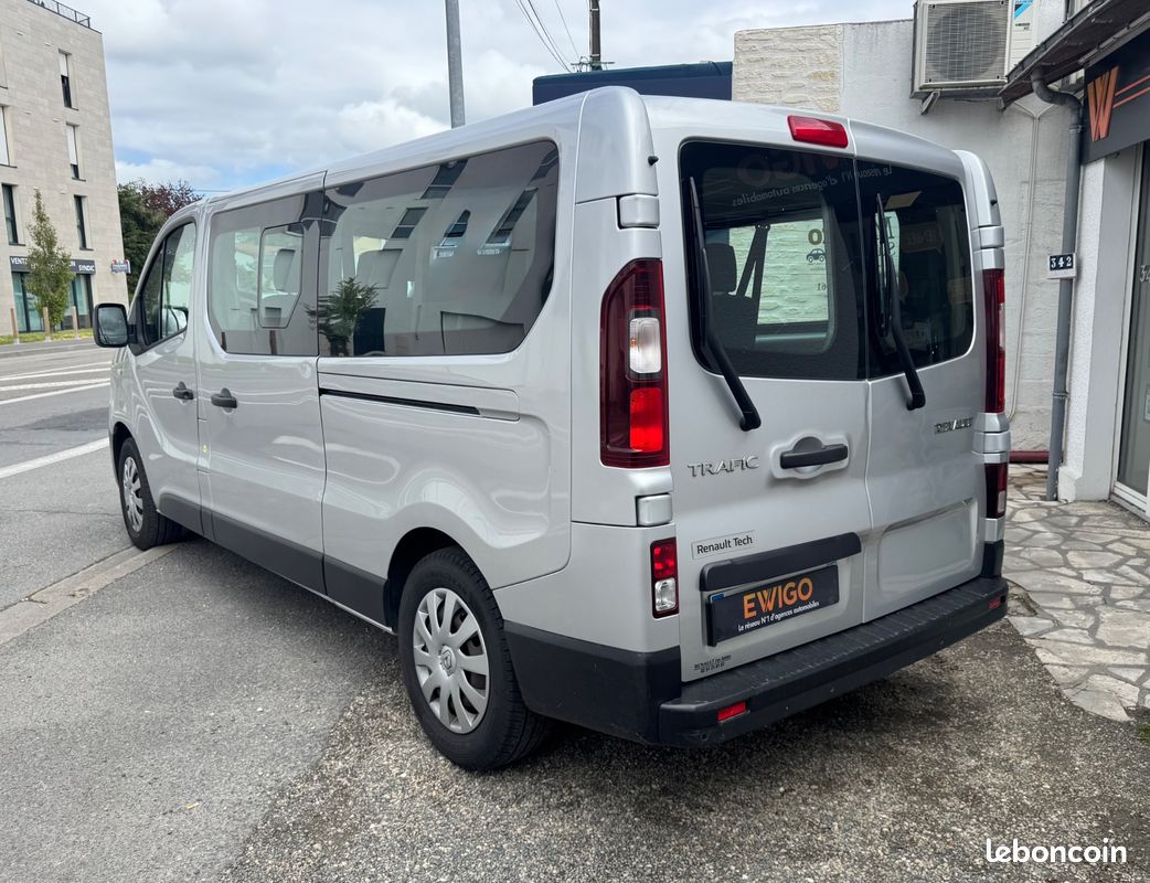 RENAULT TRAFIC COMBI 9 places 1.6 DCI 120 L2 ZEN / TVA Récupérable / DOUBLE PORTE LATERALE (image 15)