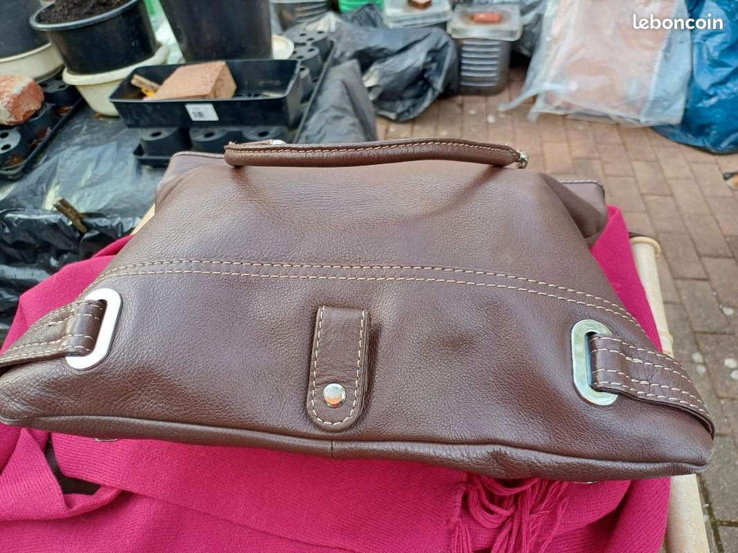 SAC CUIR TOMMY HILFIGER - vintage (image 16)