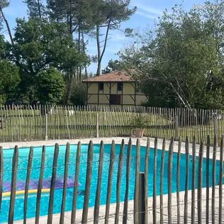 Villa Landaise 5 chambres – Piscine 15x6 – Jardin 7 000 m² – Proche Océan (image 1)
