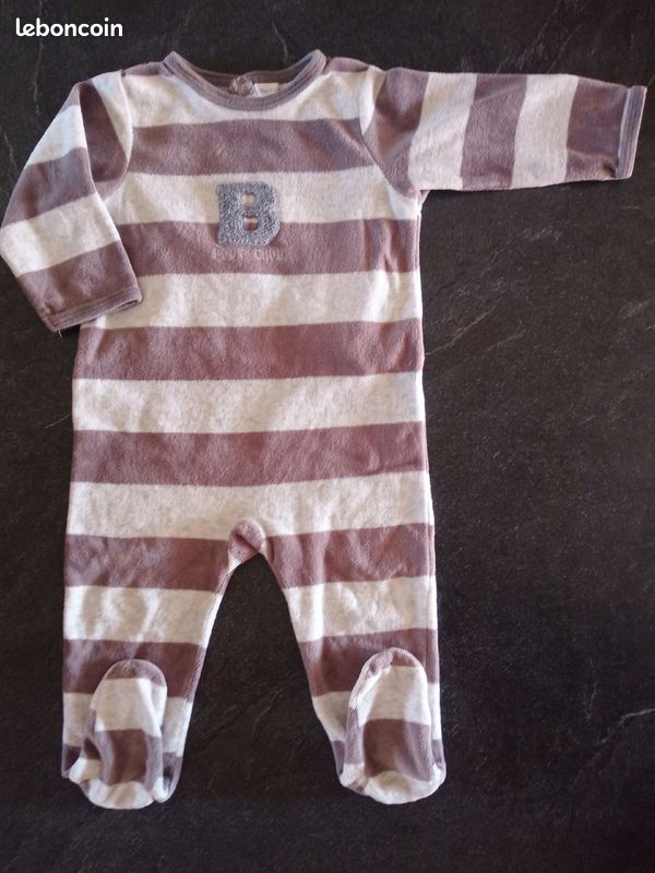 Pyjamas velours et coton (image 3)