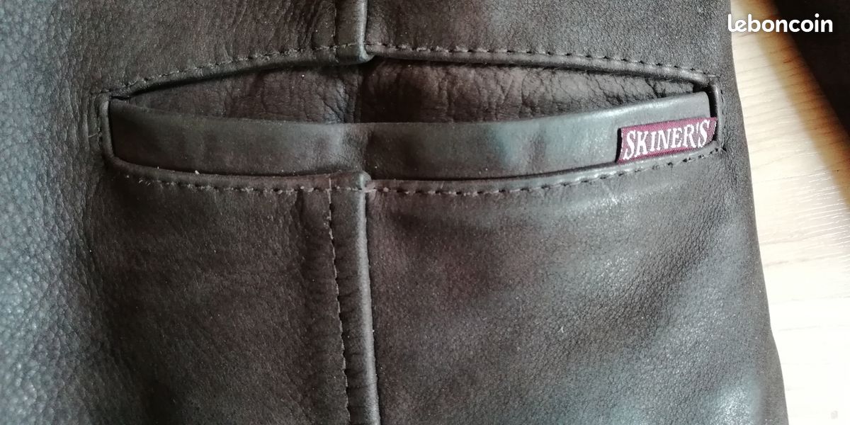 Veste cuir femme taille 40 (image 7)
