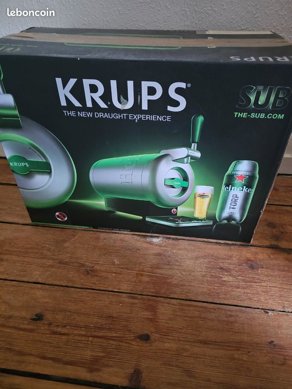 Tireuse a bière krups édition Heineken (image 1)