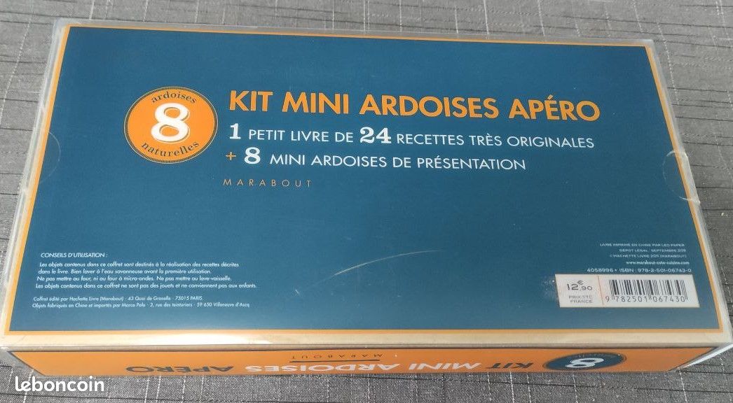 Spécial apéro - Kit mini ardoises apéro Neuf (image 3)