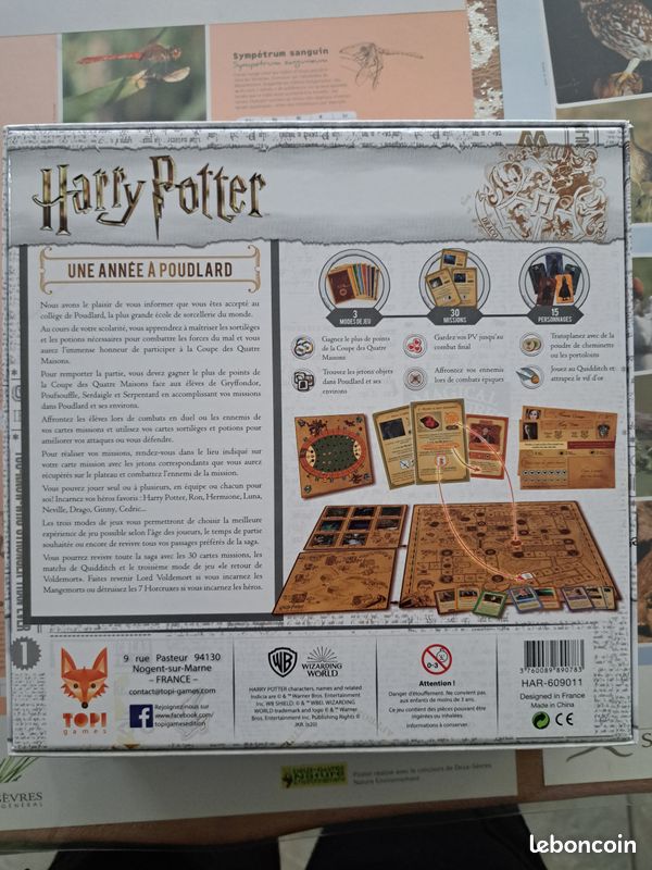 Harry Potter jeu de société une année à Poudlard (image 11)