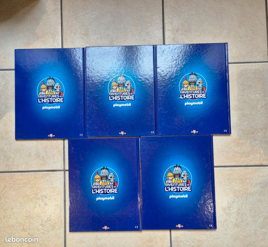 Lot 6 livres playmobil Aventure de l'histoire : Achat occasion | Lots de fournitures scolaires Altaya Multicolore Bon état