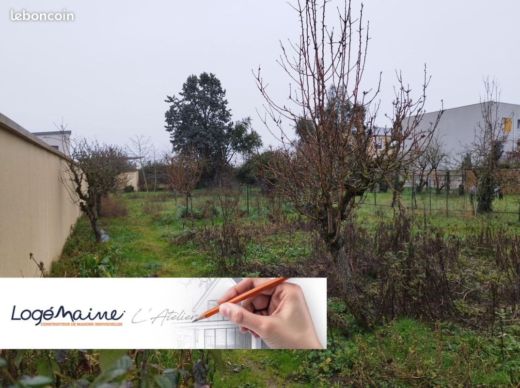 Terrain 600 m² · à Angers · 180 000 €