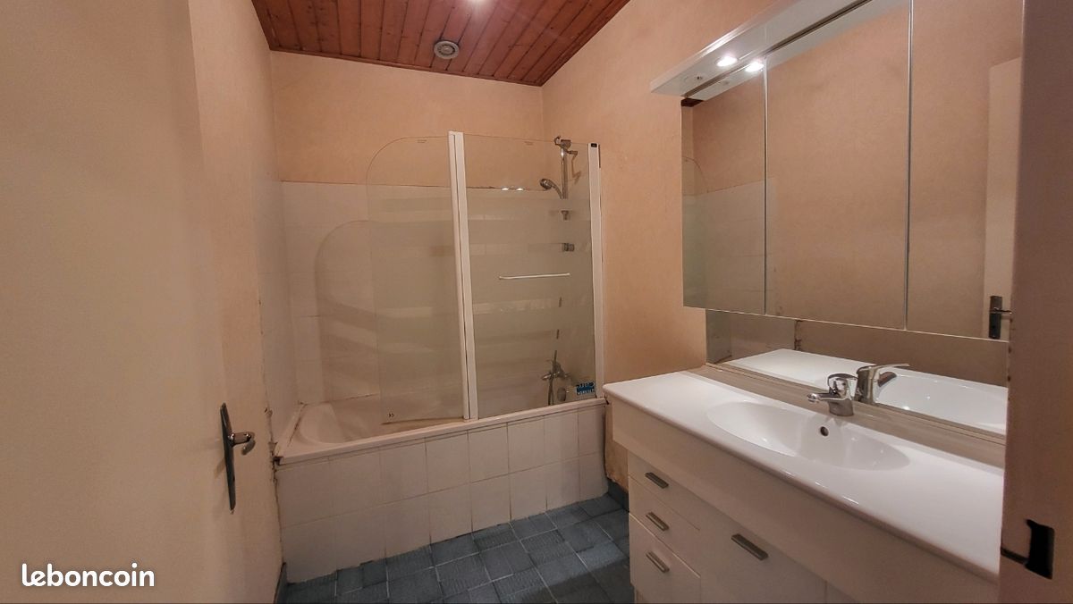 Armoire haute salle de bain miroir (image 2)