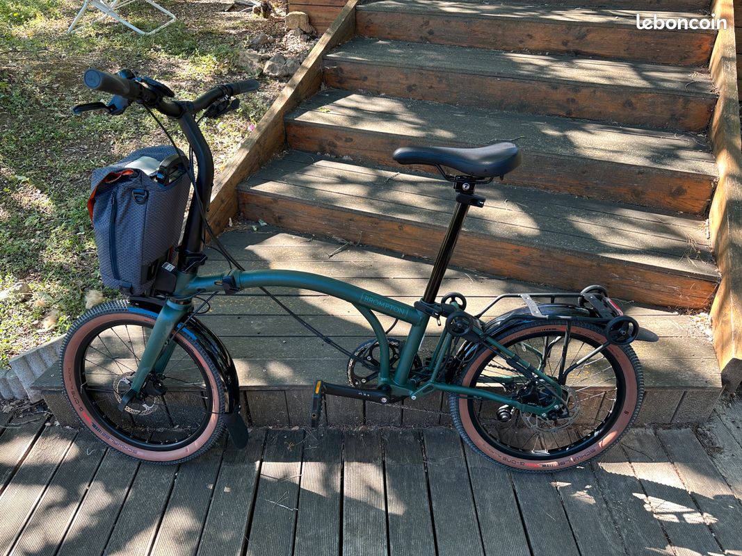 G Line Prix Brompton Electrique G Line With Roller Frame