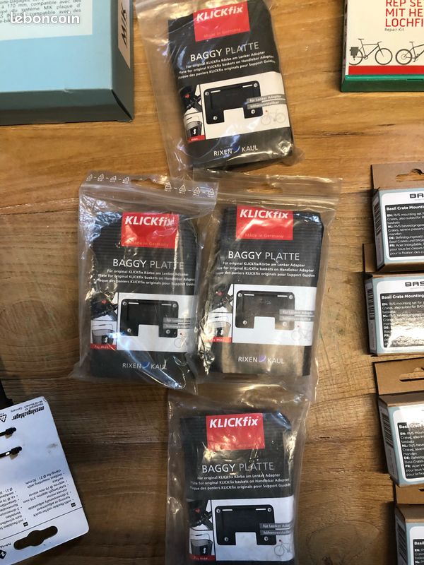 KLICKfix adaptateur de guidon emballé, noir, universel guidons de 22-26 mm (image 6)