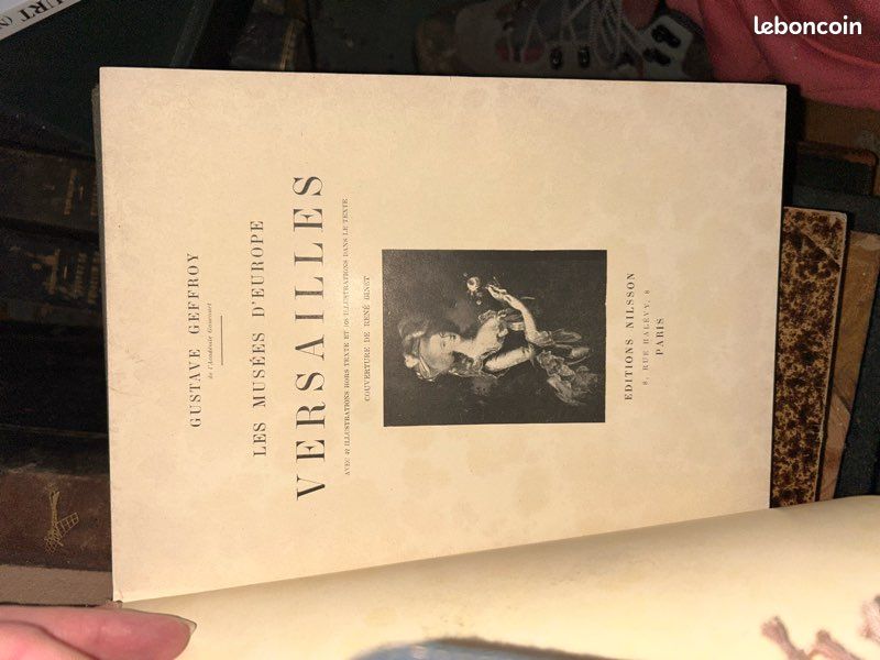 Les Musées d'Europe. Versailles. (Couverture rigide) GEFFROY Gustave Edité par NILSSON, PER LAAM (image 2)