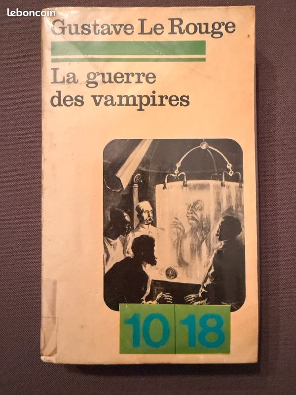 Livre " la guerre des vampires " de gustave le rouge (image 1)