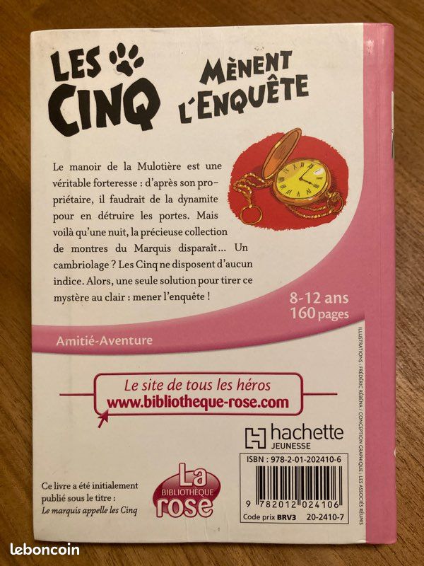 Lot de 3 livres de la bibliothèque verte et rose (image 9)