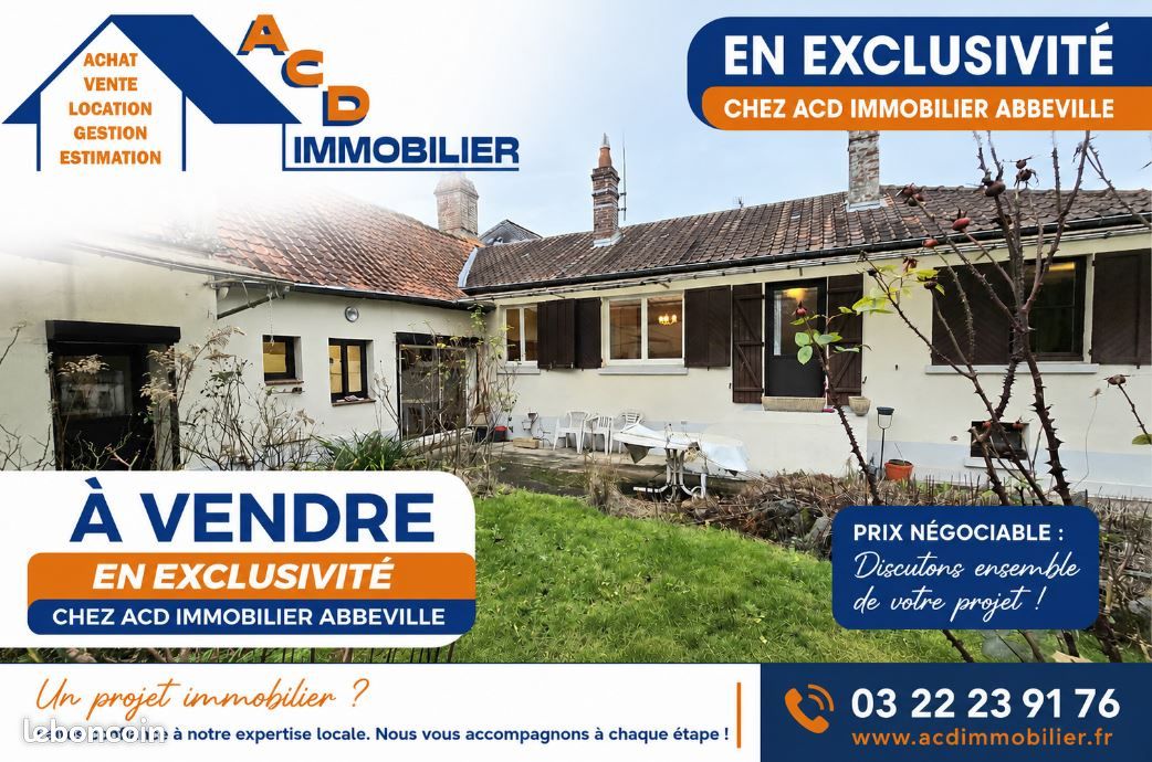 Maison 4 pièces 67 m² · à Abbeville · 67 m² · 97 200 €