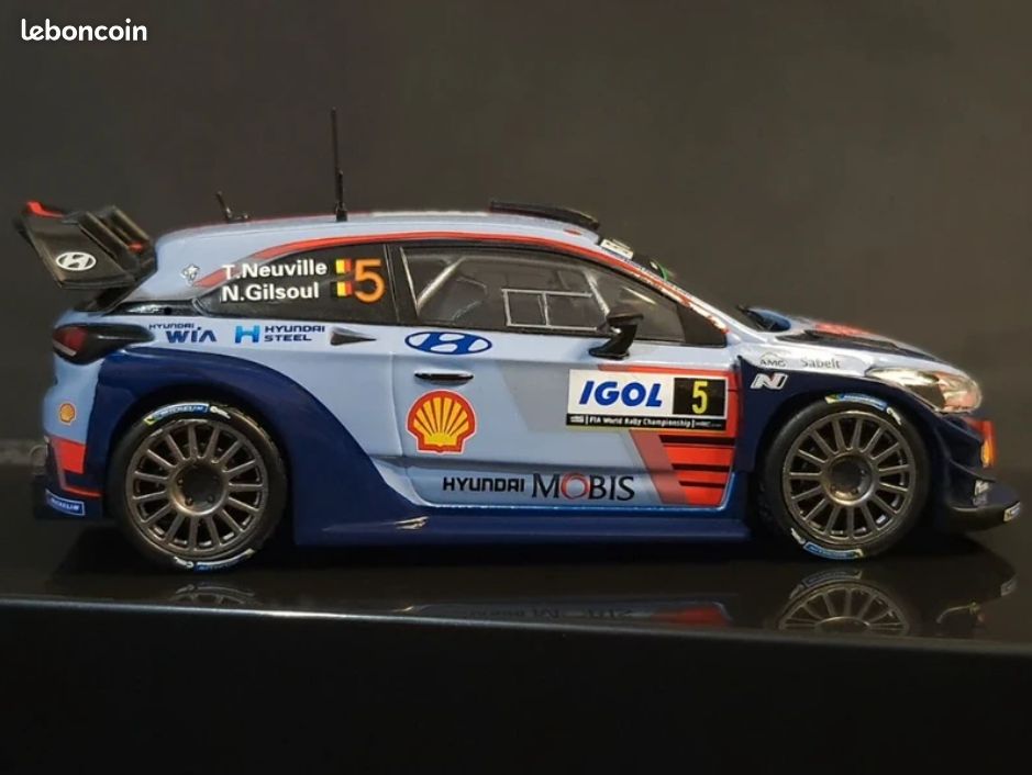 Modèle Réduit Hyundai I20 Rallye Monte Carlo 2017 – 1/43, Neuville, Excellent état