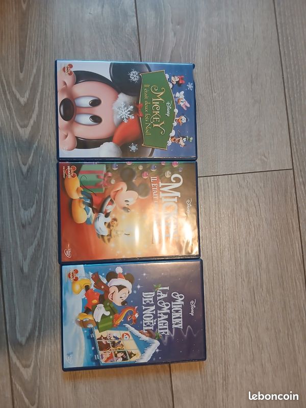 Lot de 3 boîte DVD ( les schtroumpfs,Mickey,Sonic) (image 3)