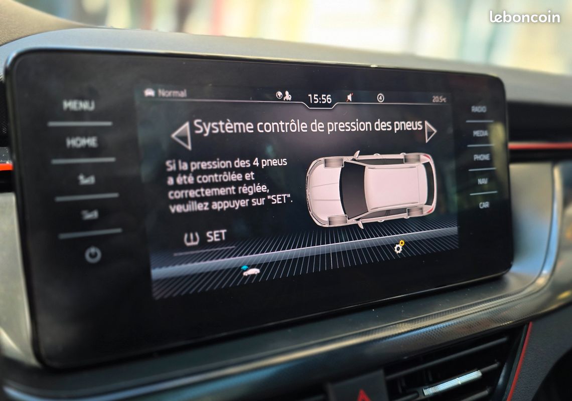 SKODA KAMIQ 1.0 TSI 110cv Monte-Carlo - DSG BVA - Apple Carplay & Android Auto - Coffre et barres de toit inclus (image 14)