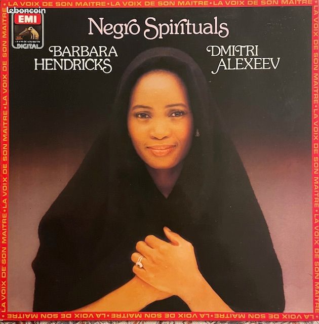 Vinyle 33T - Barbara Hendricks: Negro Spirituals (image 1)