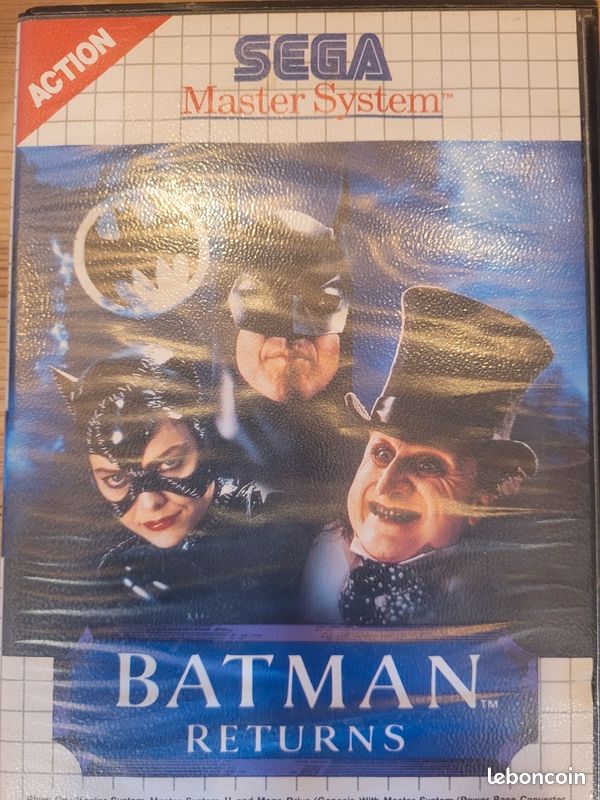 Batman Returns Master System - Jeux vidéo