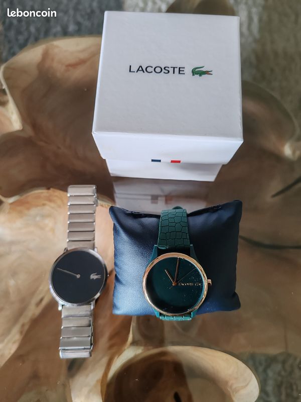 Deux montres Lacoste à 90 euros (image 1)