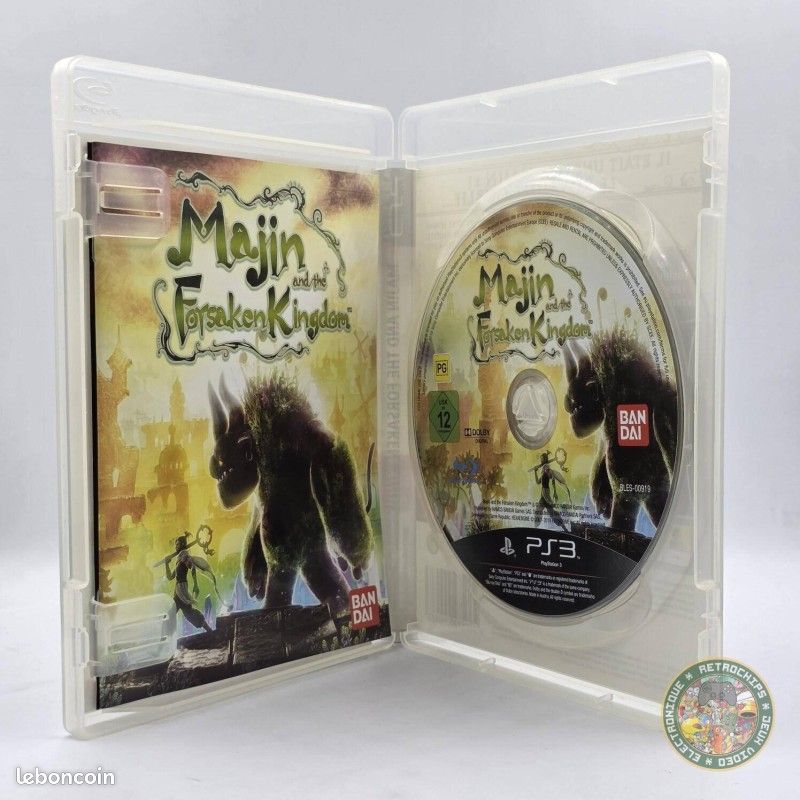 Jeu PS3 Majin And The Forsaken Kingdom - Version Complète - Bon état - Expédition Rapide