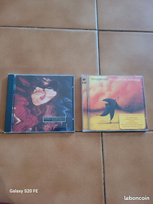 Lot CD Supertramp et M. Oldfield (image 1)