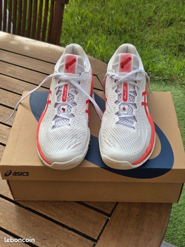 Chaussures tennis Asics Court FF3 Djokovich, taille 48 Sport