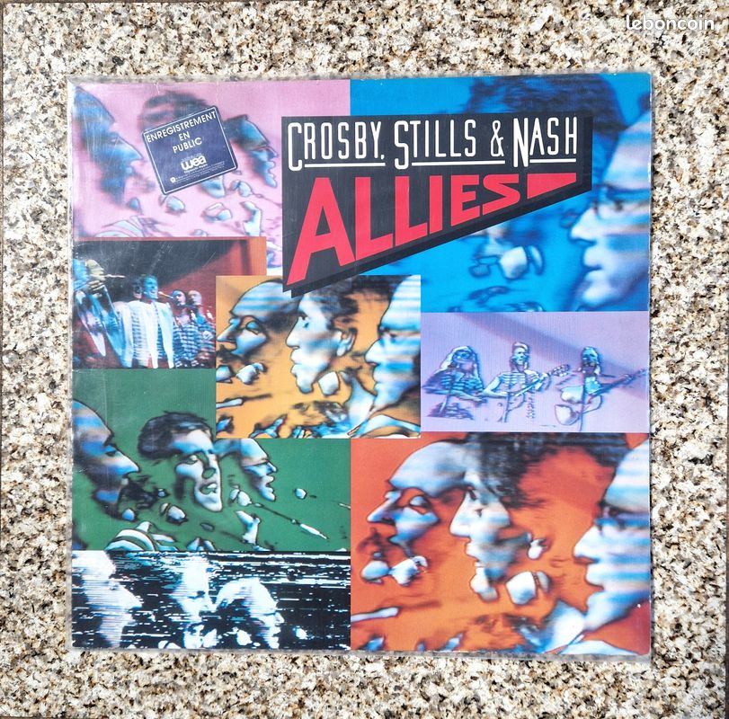Crosby, Stills & Nash - Allies - vinyle 33 tours - TBE (image 1)