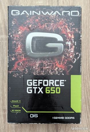 carte graphique Gigabyte Pci-E gtx 285 1go testé ok equivalent gtx 650
