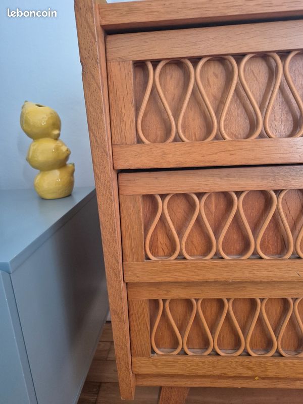 Commode rotin (image 3)