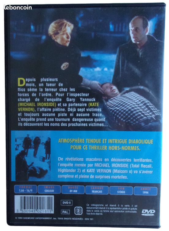Meurtres à répétition avec Michael Ironside et Kate Vernon Format : DVD (image 2)