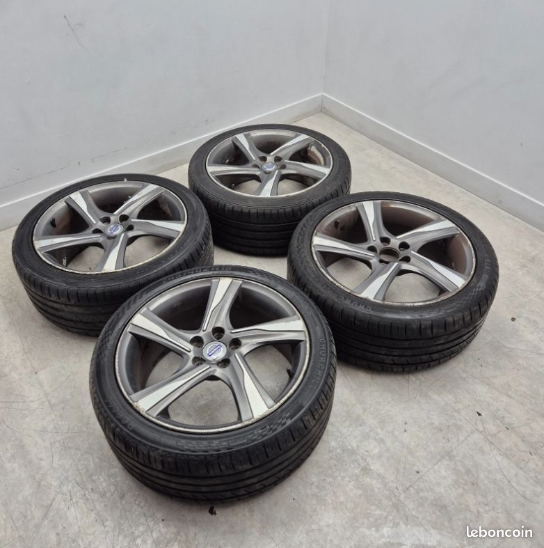 4 JANTES R-Design IXION 8Jx18 ET55 245/40 R18 5x108 31362188 Volvo V70 V60 S60 (image 2)