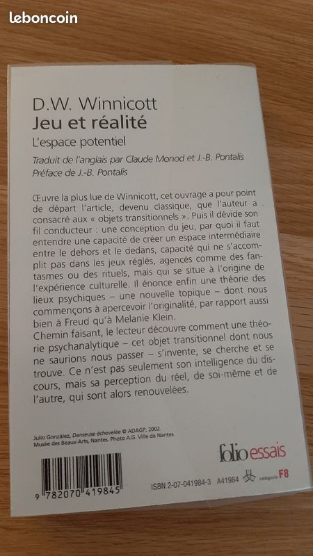 Jeu et réalité, Winnicott (image 2)