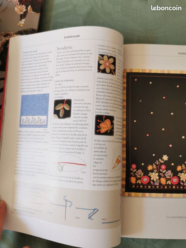 Les plaids brodés Éditions de Saxe (image 5)