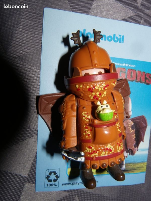 Playmobil Dragons 70044 Varek en Combinaison de vol (ALF92) (image 2)