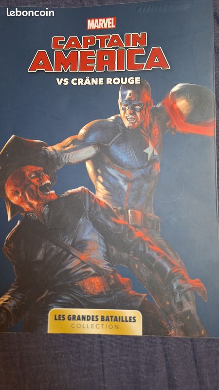 BD Marvel Captain America vs Crâne Rouge T9 (image 1)