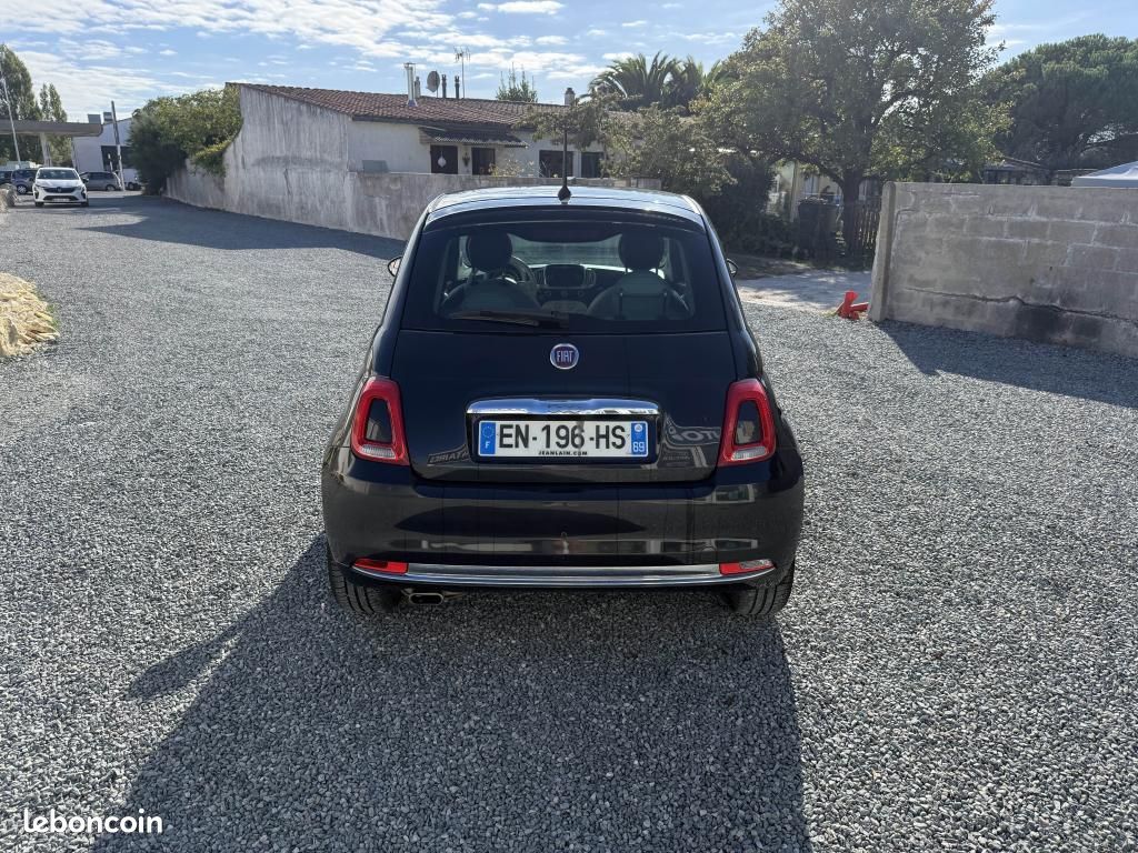 FIAT FIAT 500 1.2i - 69 2017 BERLINE Lounge PHASE 2 (image 6)