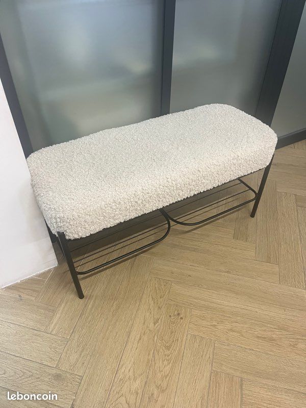 Banc en bouclette (image 1)
