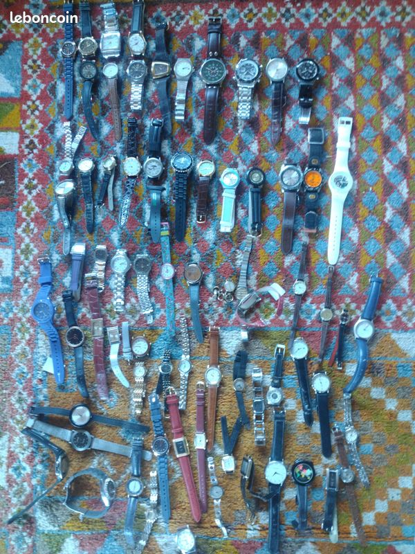 Lot 73 montres vintage (image 1)