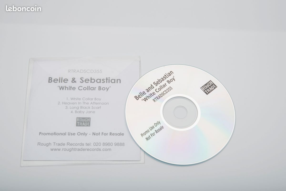 Belle & Sebastian CD promo White collar boy (image 2)