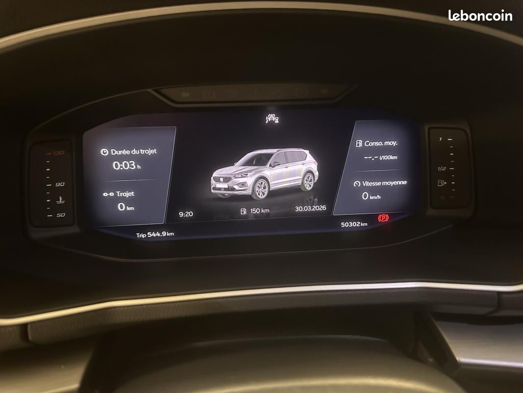 Seat Tarraco 2.0 TDI 150CV FR 7places GARANTIE 12 MOIS (image 20)