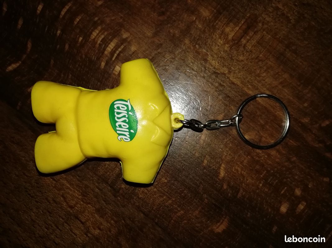 Porte-clés Ours - Maillot Grimpeur à pois - 10 cm - Peluche
